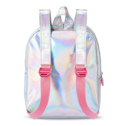 Unicorn Hologram Girls School Backpack