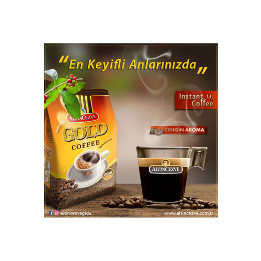 Gold Instant Granulated Coffee 500 Gr