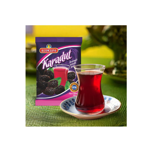 Black Mulberry Flavored Drink Powder 250 Gr