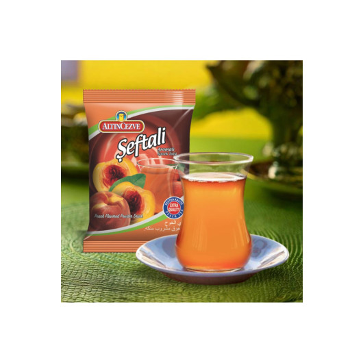 Peach Flavored Drink Powder 250 Gr 20 Pack