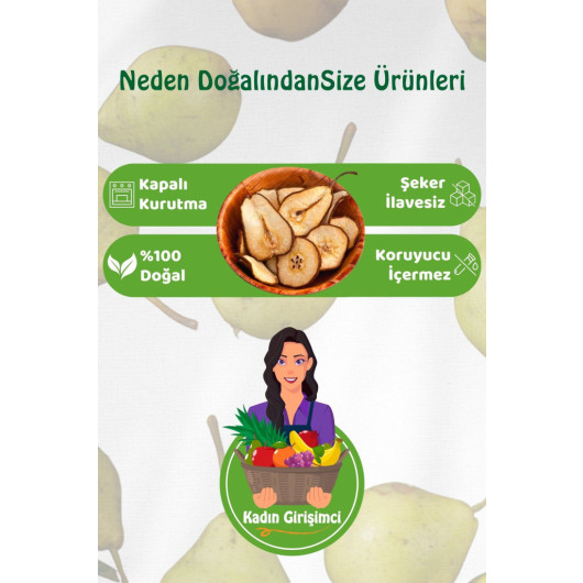 Sugar Free Dried Pear Package 100 Gr