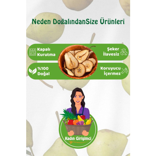 Sugar Free Dried Pear Package 50 Gr