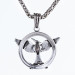 925 Sterling Silver Phoenix Men's Necklace With King Chain