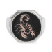 Men's Silver Scorpion Ring