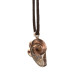 Aries Head Bronze Men's Necklace