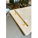 White Natural Marble Tray With Arter Home Handle