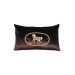 Cream Horse Patterned Pillow