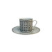 Mosaic Pattern Gray Single Cup Set