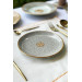 Mosaic Pattern Orange 30 Piece Dinnerware