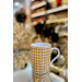 Mosaic Pattern Orange Mug