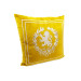 Yellow Lion Head Throw Pillow