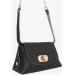 Kids Chain Glittery Mini Shoulder Bag Black