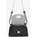 Kids Chain Glittery Mini Shoulder Bag Black