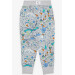 Boy's Sweatpants Science Themed Gray Melange (1.5-4 Years)