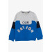 Boy's Tracksuit Set Embroidered Saxe Blue (1.5-5 Years)