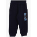 Boy's Tracksuit Set Embroidered Saxe Blue (1.5-5 Years)