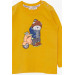 Baby Boy Long Sleeve T-Shirt Teddy Bear Printed Yellow (1.5 Years)