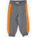 Boys Tracksuit Set Teddy Bear Printed Gray Melange (1-4 Ages)