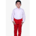 Boys Shirt Basic White (3-13 Ages)