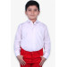 Boys Shirt Basic White (3-13 Ages)