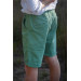 Boy Capri Pocket Buttoned Mint Green (8-14 Years)