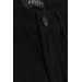 Boy Capri Pocket Buttoned Black (8-14 Years)