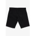 Boy Capri Pocket Buttoned Black (8-14 Years)