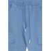 Boy's Jeans Light Blue (3-7 Years) With Elastic Waist Pocket