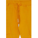 Boy's Jeans Yellow (3-7 Years) With Elastic Waist Pocket