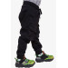 Boy's Trousers With Cargo Pockets And Elastic Waist Black (Ages 3-7)