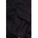 Boy's Trousers With Cargo Pockets And Elastic Waist Black (Ages 3-7)