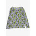 Boys Pajamas Set Doggy Pattern Gray Melange (3-7 Years)