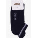 Boy's Sporty Booties Socks Navy (1-2-13-14 Age)