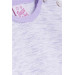 Girls' Silver Patterned Pajama (9Mths-3Yrs)