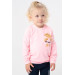 Girl's Sweatshirt With Teddy Bear Accessories Powder (1.5-5 Years)