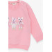 Girl's Sweatshirt Animal Printed Powder (1.5-5 Years)