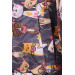 Girl Raincoat Kitty Patterned Smoked (1-4 Years)