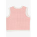 Baby Girl Vest Buttoned Salmon (0-3-9 Months)