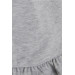 Girl Skirt Shorts Frilly Bow Gray Melange (1.5-9 Years)