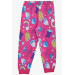 Girl's Pajama Set Smurfs Patterned Fuchsia (Age 1-4)