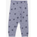 Girl's Pajamas Set Star Patterned Lilac (1.5-5 Years)