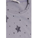 Girl's Pajamas Set Star Patterned Lilac (1.5-5 Years)