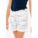 Girl's Shorts Lace Ecru (8-14 Years)