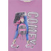 Girl's Sweatshirt Sequin Printed Purple (9-14 Years)