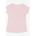 Girl's T-Shirt Cool Girl's Printed Pink (2-6 Years)