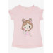 Girl's T-Shirt Cool Girl's Printed Pink (2-6 Years)