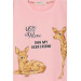 Girl's Tunic Gazelle Printed Pink (1.5-5 Years)