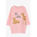 Girl's Tunic Gazelle Printed Pink (1.5-5 Years)