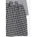 Girl's Long Sleeve Dress Girl's Printed Gray Melange (3-8 Years)