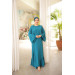 Turkish Women's Two-Piece Ruffled Abaya